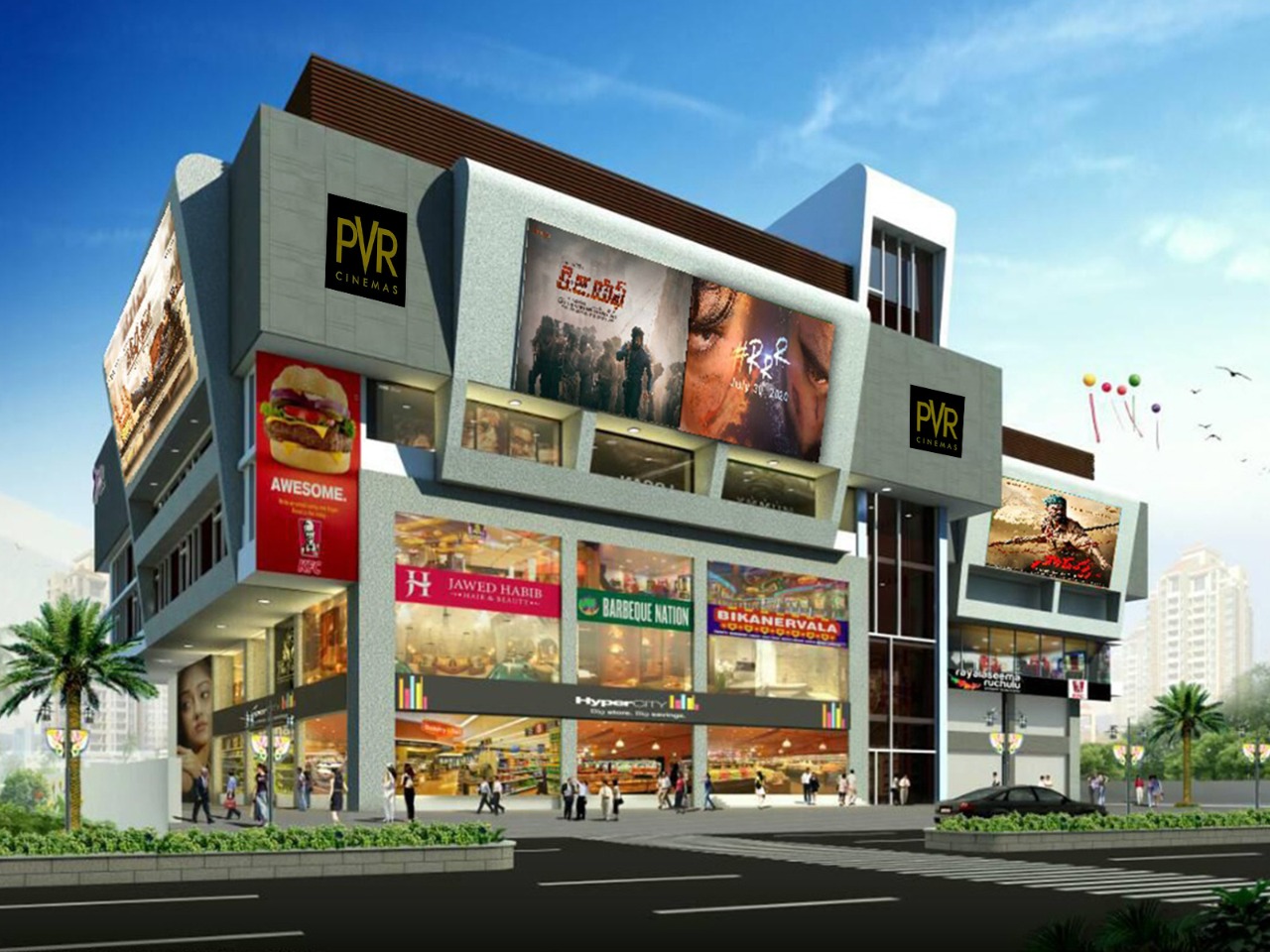 commercial property for investment in mall and food court in hyderabad -sensationbhoomikamall.com